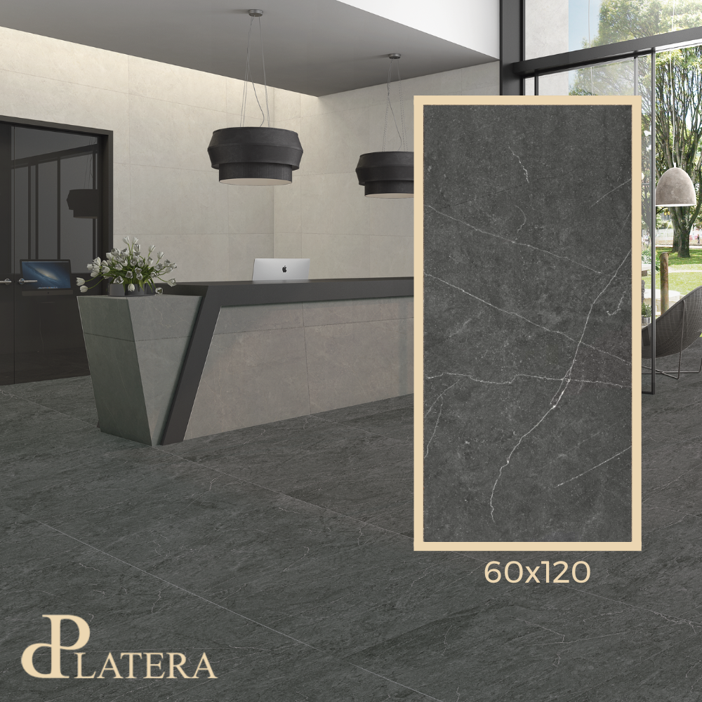 800150 Կերամոգրանիտ 60x120 Daima Anthracite